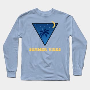 Summer Night Vibes Long Sleeve T-Shirt